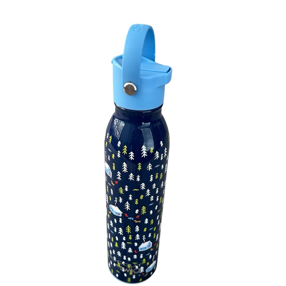 Swig Life Scout 20oz Flip & Sip Water Bottle Cozy Cottage Pattern